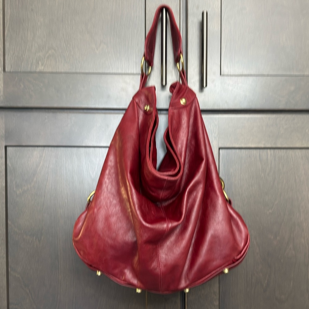 Rebecca Minkoff Wine Nikki Hobo Shoulder Bag